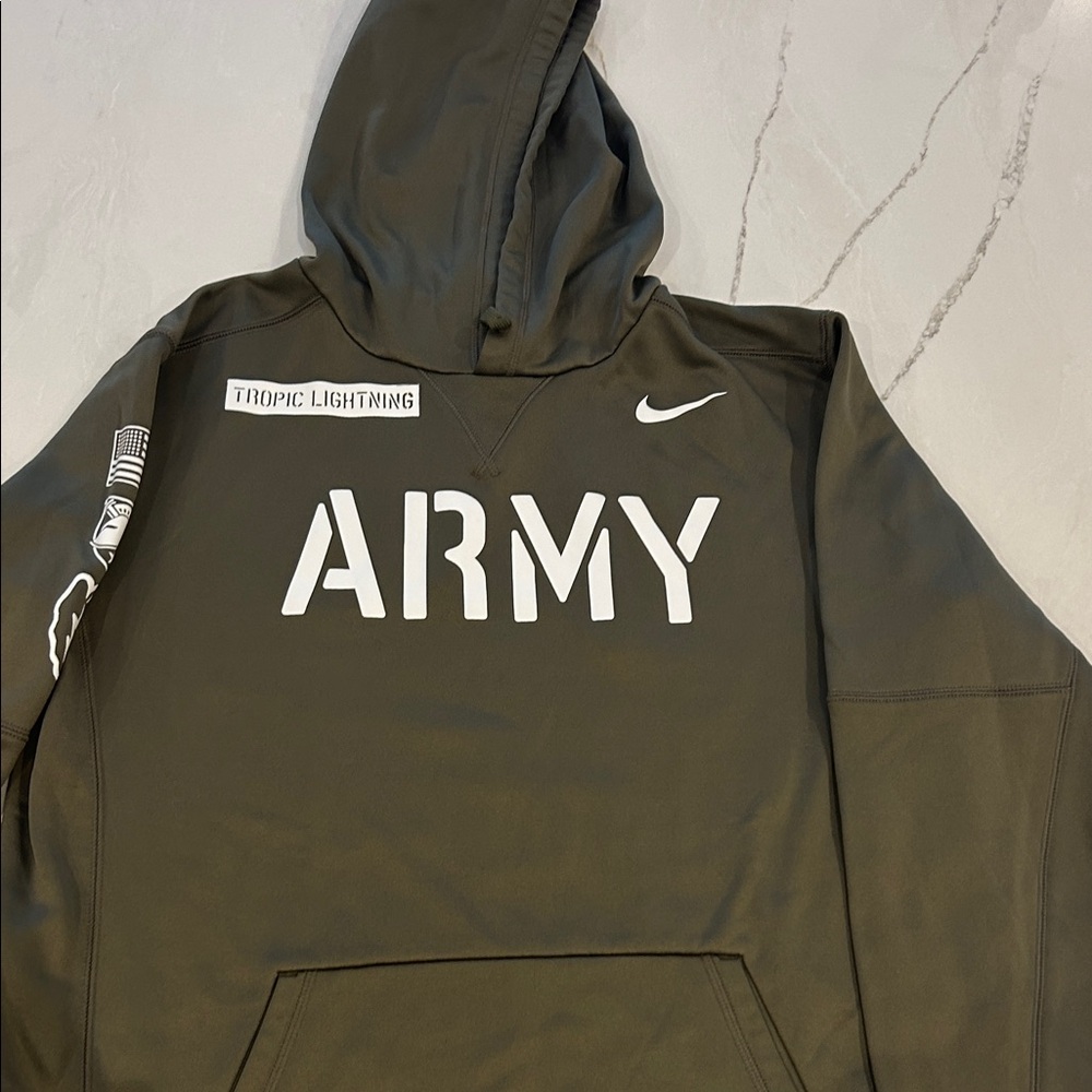 Nike Dark Green ARMY Hoodie